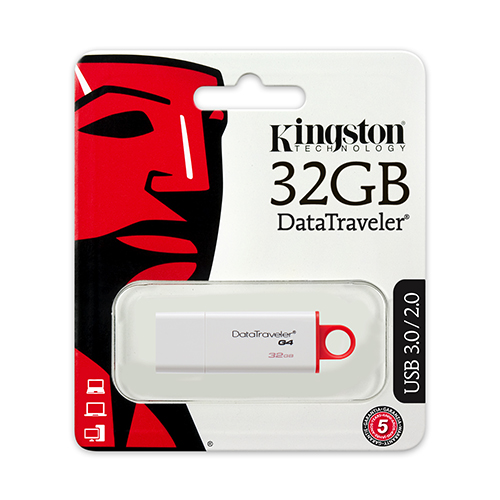 แฟลชไดร์ฟ Kingston รุ่น G4 สีเหลือง ความจุ 8GB