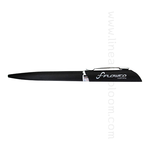 ปากกาพลาสติกรุ่น BC 823 (PP 67) Flowco สีดำ